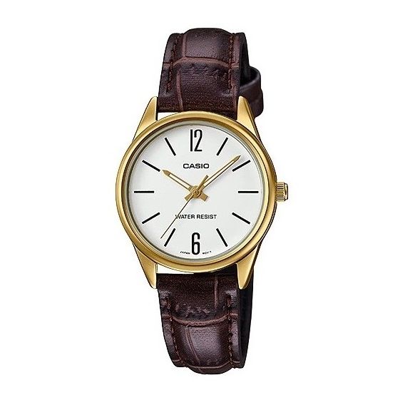 CASIO COLLECTION Mod. ONLY TIME LADY, LEATHER - WHITE