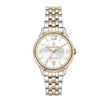 LUCIEN ROCHAT MOD. R0453115502 Lady's silver wristwatch with quartz movement, 33 mm case, and date function.