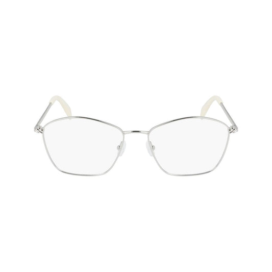 Lanvin Gray Metal Frames for Women LNV2103-47, 54/16/140 mm, sleek grey metal design.