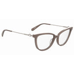 Love Moschino Brown Acetate Frames MOL60009QF316 women's glasses with 53/16/140mm dimensions.