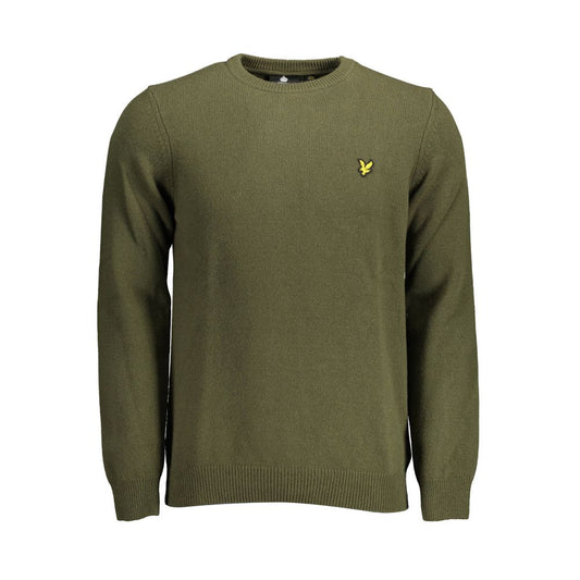 Lyle & Scott Verde Wool Mens Sweater Lyle & Scott