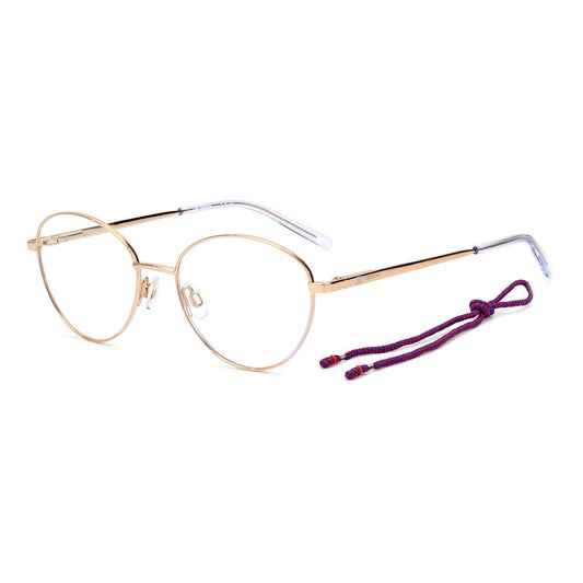 M Missoni Purple Metal Glasses (Frames) M Missoni