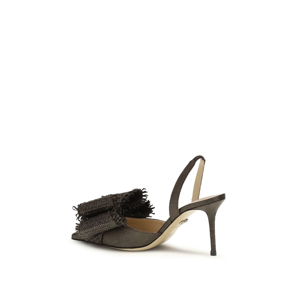 MACH & MACH Brown Raffia Platform Pumps 1728,72470364320,Brown,EU36.5/US6.5,EU36/US6,EU37.5/US7.5,EU37/US7,EU38/US8,EU39/US9,EU40/US10,EU41/US11,MACH & MACH,New with tags,Platforms - Pumps - Shoes,Pumps - Shoes,Shoes,Women