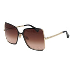 MAX MARA MOD. MM0070-H 5832F sunglasses for ladies with gradient lenses and gold accents.