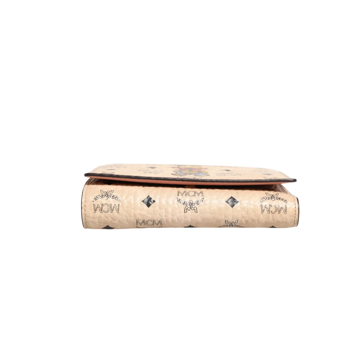 MCM Visetos Rabbit Compact Wallet