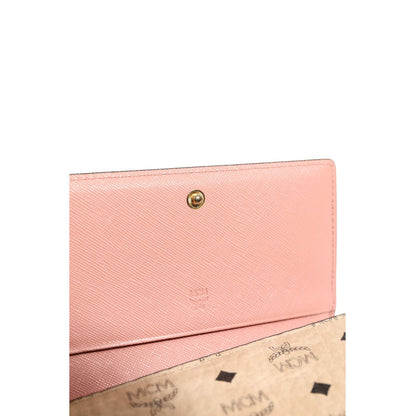 MCM Visetos Rabbit Compact Wallet