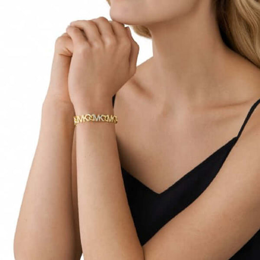 MICHAEL KORS FASHION JEWELS Mod. LOGO BRACELET DESIGNER FASHION JEWELLERY