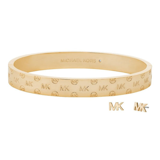 MICHAEL KORS FASHION JEWELS Mod. LOGO Special Pack + Earrings DESIGNER FASHION JEWELLERY