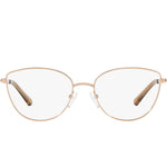 Gold eyeglasses, MICHAEL KORS MOD. BUENA VISTA MK 3030, metal frame, designed for women.