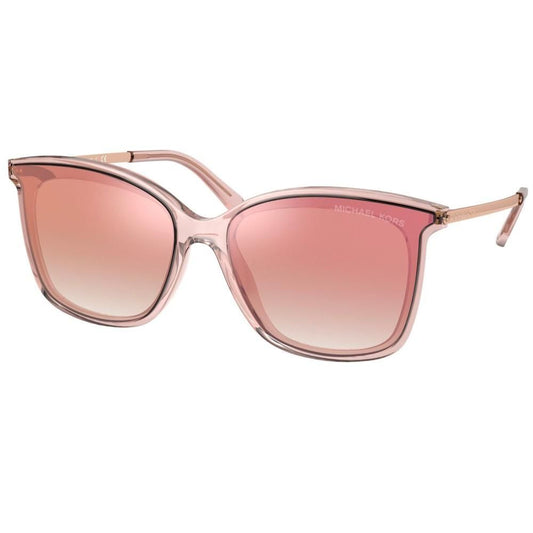 Stylish pink sunglasses for ladies, MICHAEL KORS MOD. ZERMATT MK 2079U, featuring a fashionable design and gradient lenses.