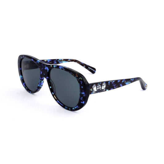 Unisex sunglasses - MINIONS MOD. MIN22048 SHINY DARK BLUE, acetate frame, stylish design.