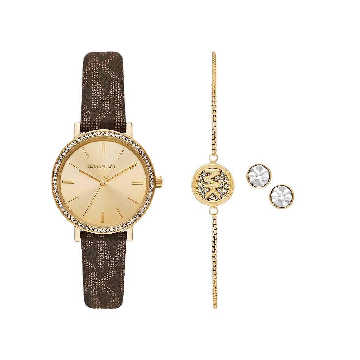 MICHAEL KORS Mod. ADDYSON Special Pack + Bracelet + Earrings-0