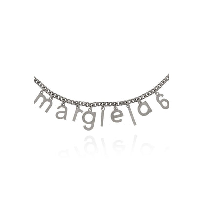 MM6 Maison Margiela logo-lettering necklace Jewellery