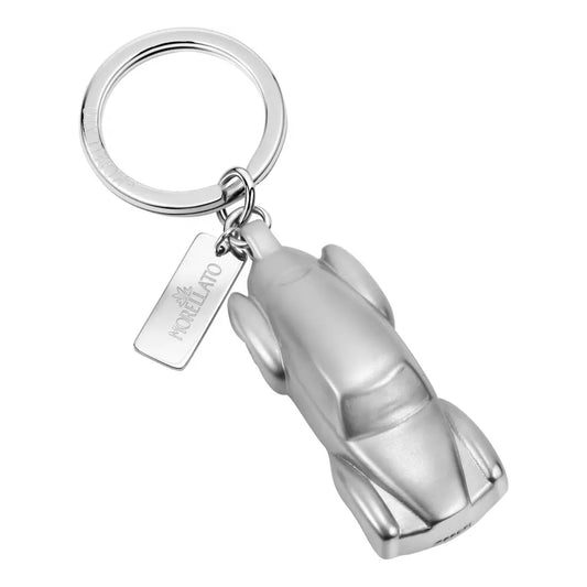 MORELLATO GIOIELLI Mod. CORSA unisex keychain made of stainless steel with official box packaging.
