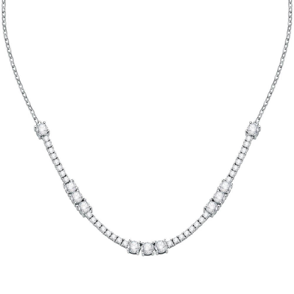 Silver necklace for women MORELLATO MOD. SAQF21, elegant design, perfect for ladies.