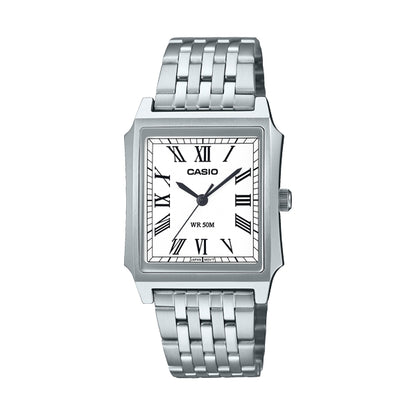 CASIO COLLECTION Mod. TANK - STEEL, WHITE-0