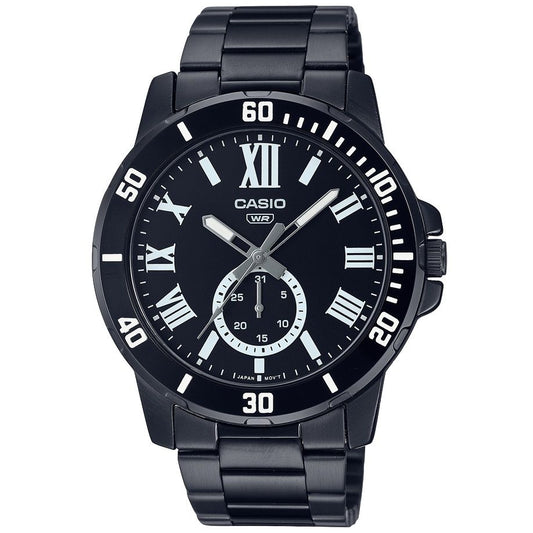 CASIO COLLECTION Mod. DIVER DATE - BLACK WATCHES