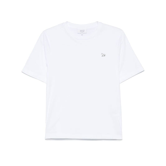 Maison Kitsuné MAISON KITSUNE' T-shirts and Polos White Topwear