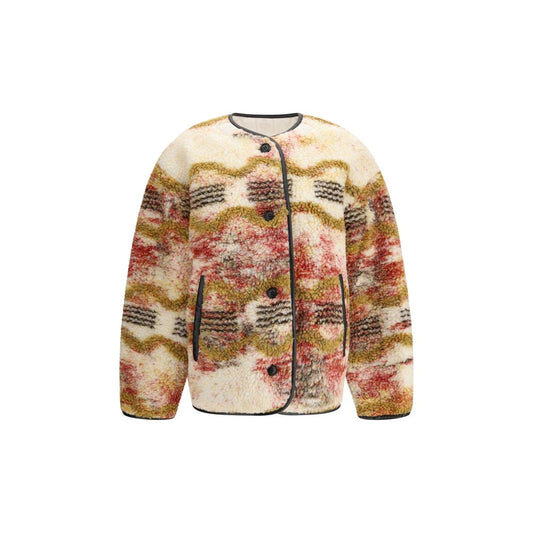 Marant Etoile Multicolor Polyester Shell Jacket 1728,72470364320,Clothing,IT38 | S,IT40 | M,Jackets & Coats - Clothing,Marant Etoile,Multicolor,New with tags,Shell Jackets - Jackets & Coats - Clothing,Women