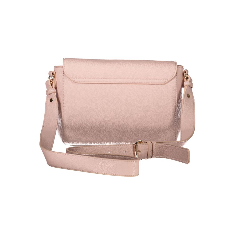 Mario Valentino Rosa Poliuretano Women Shoulder Bag