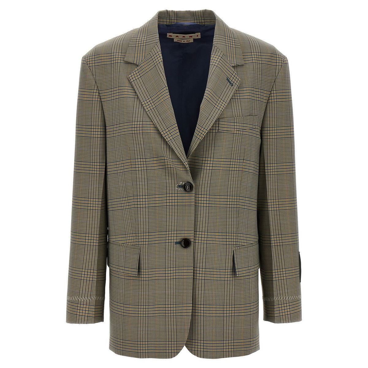 Marni Multicolor Polyester Blazer