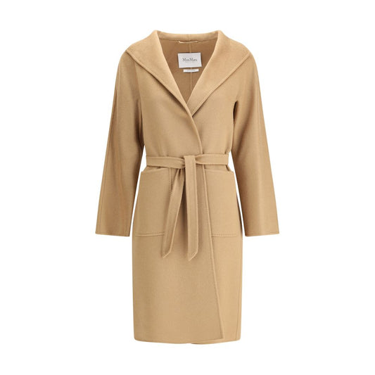 Max Mara Beige Cashmere Coat Max Mara