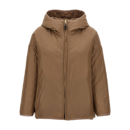 Max Mara Beige Polyester Shell Jacket