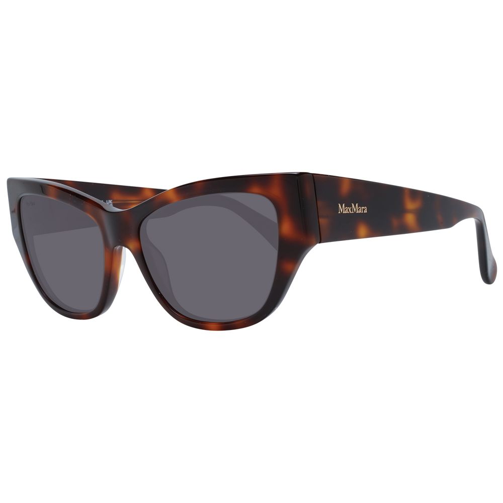 Max Mara Brown Plastic Sunglasses