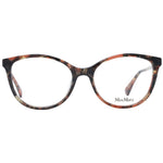 Max Mara Brown Women Glasses Frame, plastic full-rim butterfly style with branded case