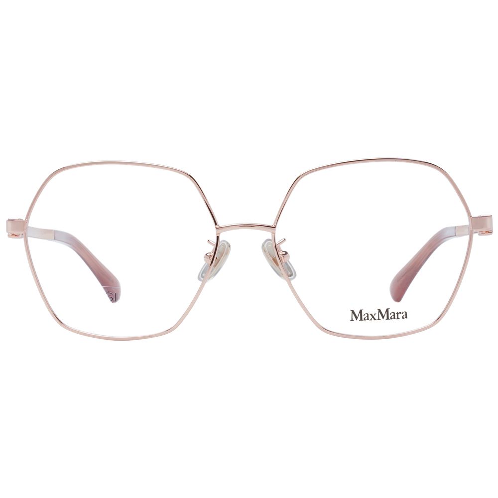 Max Mara Rose Gold Metal Glasses (Frames)