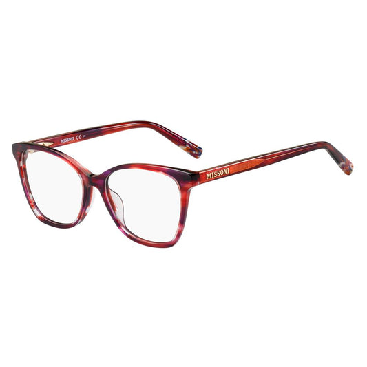 Missoni Bicolor Acetate Frames in pink and red, women's eyewear model MIS-0013-S2Y with measurements 53/16/140mm, made of acetate.