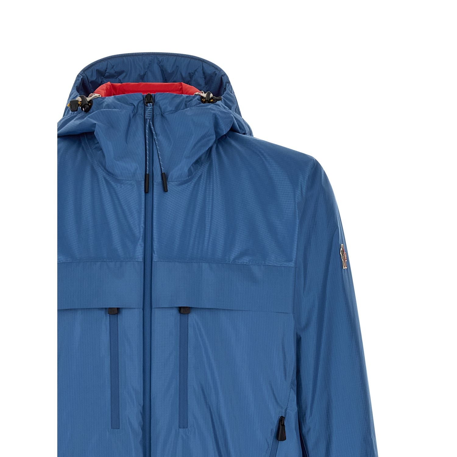 Moncler Grenoble Blue Polyamide Shell Jacket