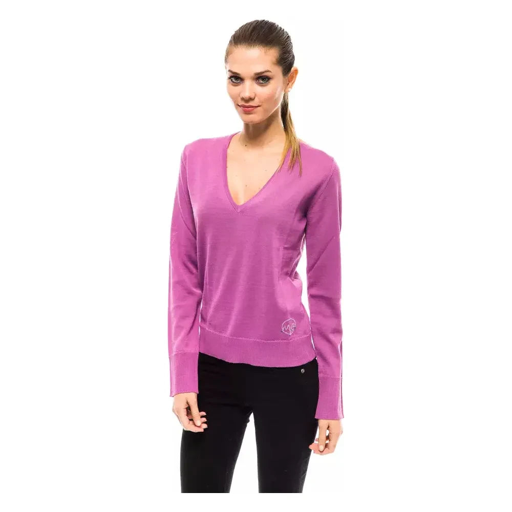 Montana Blu Multicolor Wool Women Sweater