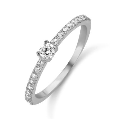 NEW BLING Mod. 9NB-0387-60 diamond-studded elegant jewelry piece, sparkling ring with fine details.