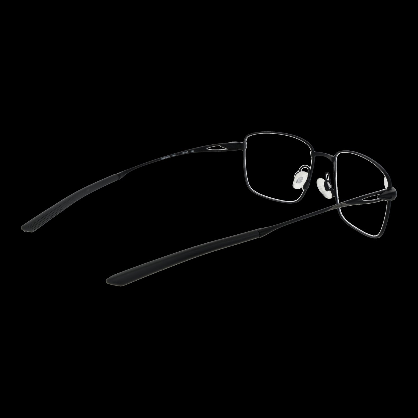 Gent's eyewear NIKE MOD. NK6046 53001 sleek black frame