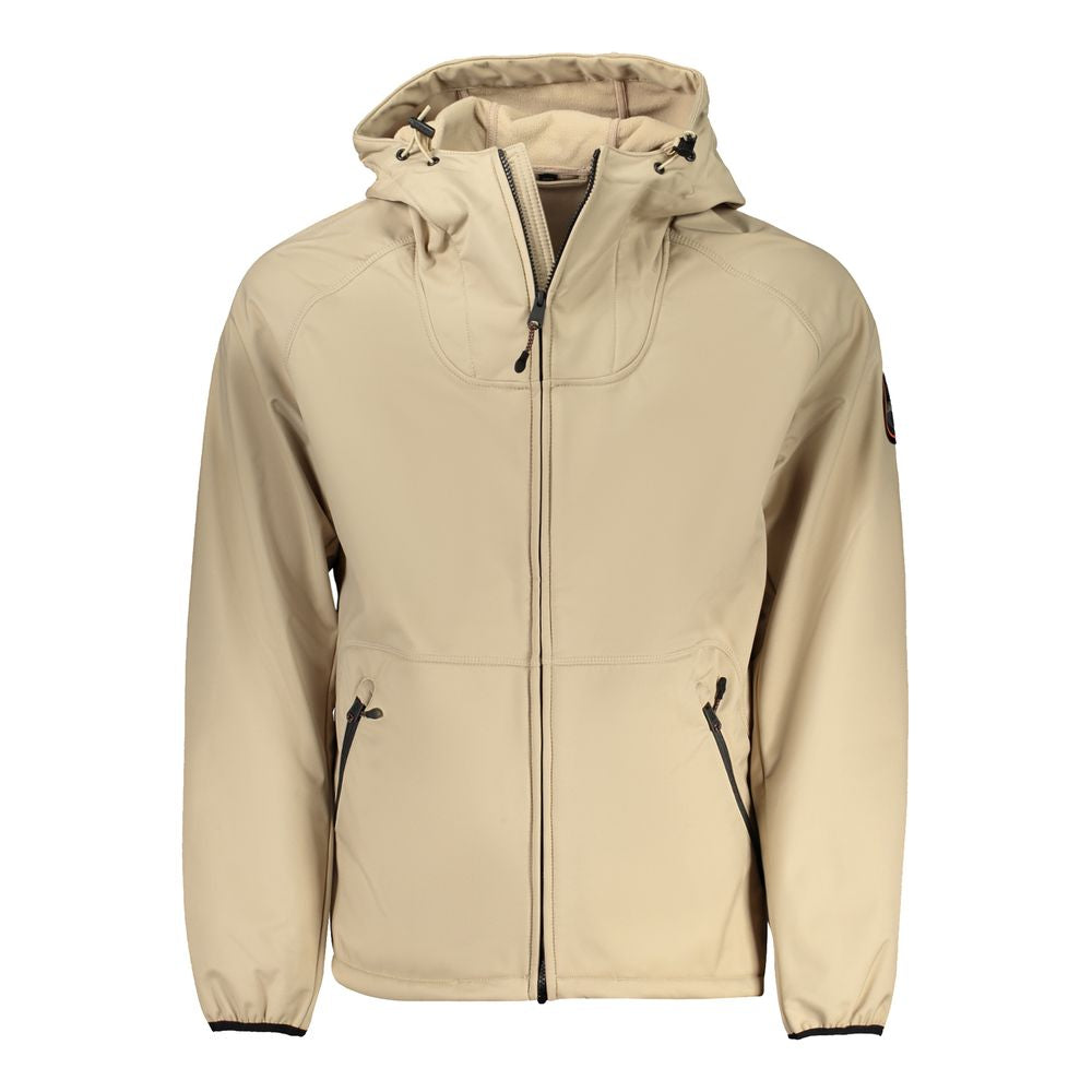 Napapijri Beige Polyester Men's Jacket