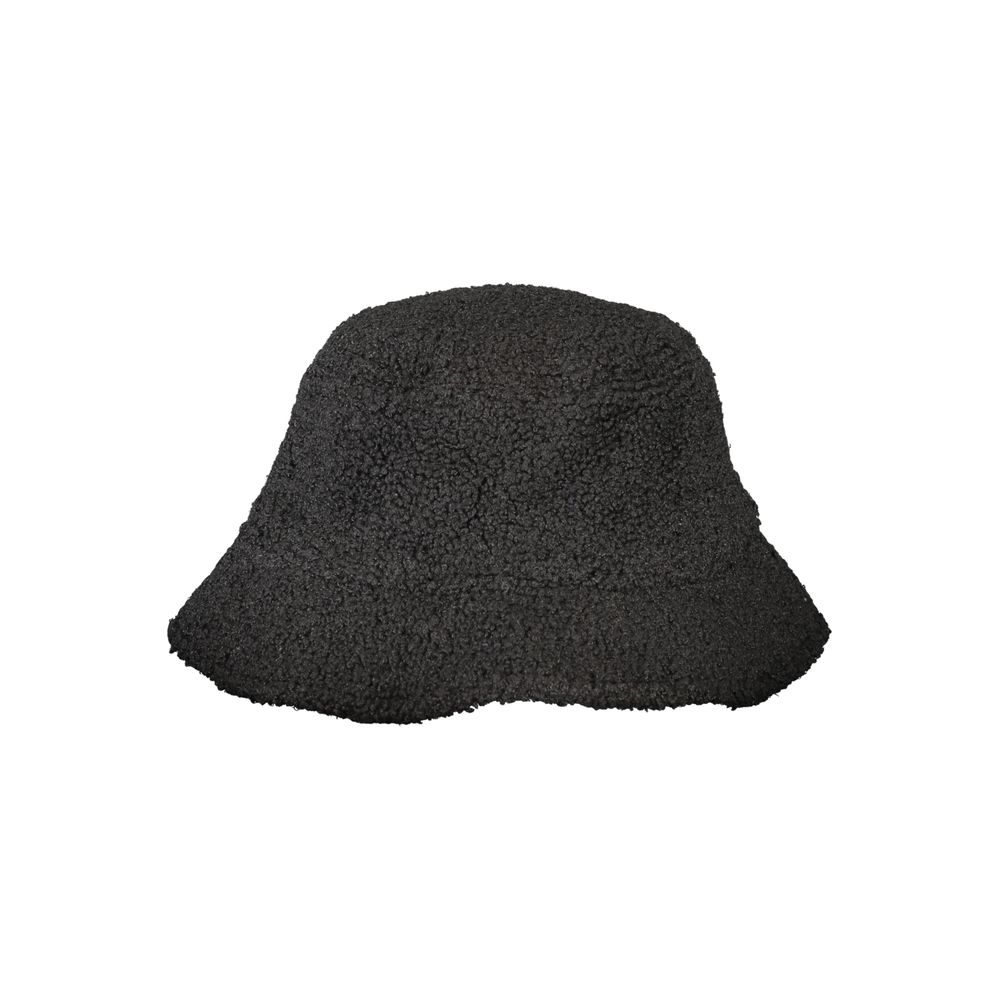 Norway 1963 Black Polyester Men Hat with embroidered logo, stylish and durable fisherman’s hat for fashion-forward individuals.
