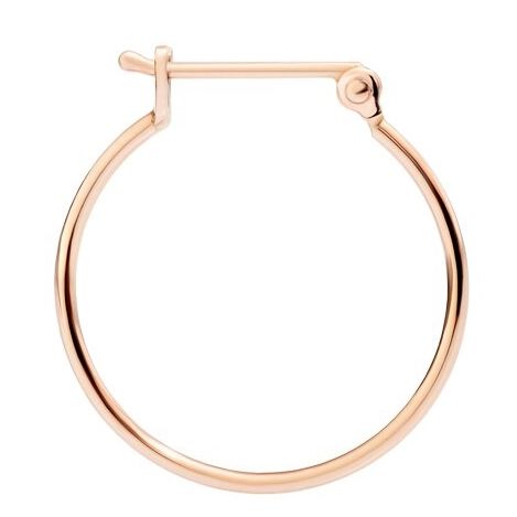 ORECCHINI DODO MOD. DHA6001HOOPS0009R rose gold hoop earring