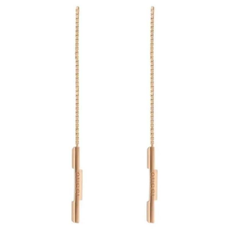ORECCHINI GUCCI MOD. YBD662115002 gold threader earrings