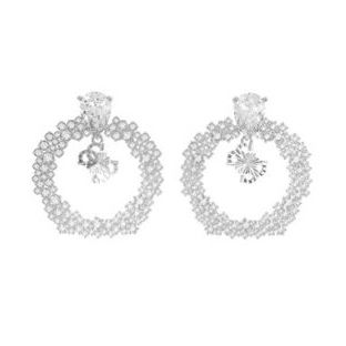 ORECCHINI GUESS MOD. JUBS01613JWRHCLT fashion earrings featuring intricate design.