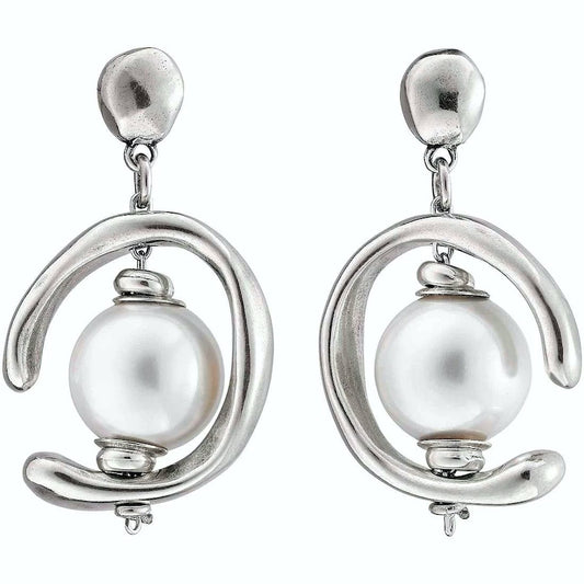 ORECCHINI UNO DE 50 MOD. UD_PEN0444BPLMTL0U DESIGNER FASHION JEWELLERY