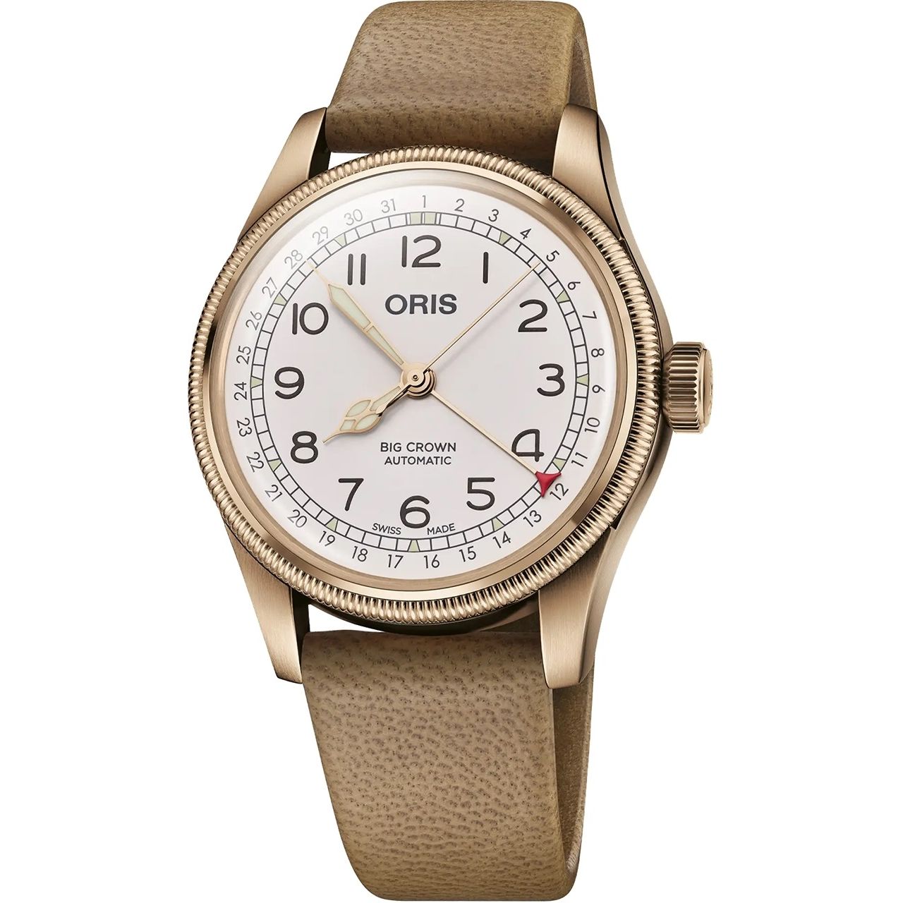 ORIS MOD. 75477413161SET luxury watch with leather strap and elegant design