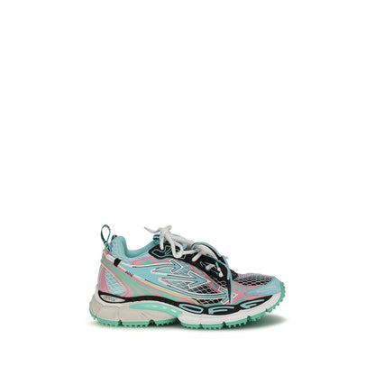 Off-White Multicolor Polyester Athletic Sneakers 1728,72470364320,Athletic - Sneakers - Shoes,EU41/US8,Men,Multicolor,New with tags,Off-White,Shoes,Sneakers - Shoes