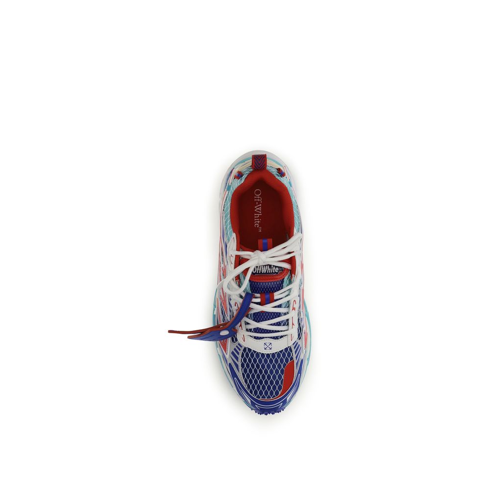 Off-White Multicolor Polyester Athletic Sneakers 1728,72470364320,Athletic - Sneakers - Shoes,EU41/US8,Men,Multicolor,New with tags,Off-White,Shoes,Sneakers - Shoes