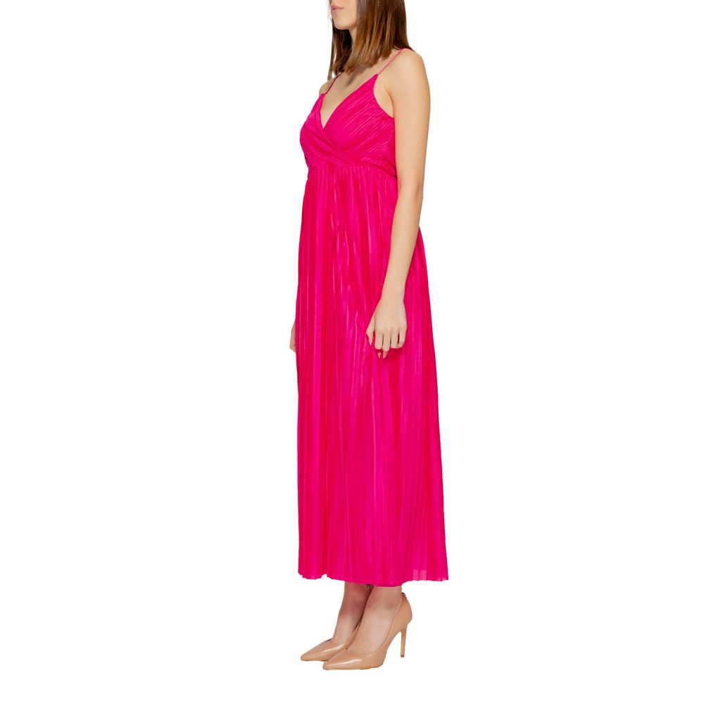 Only Multicolor Polyester Long Dress