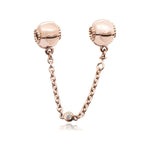 PANDORA CHARMS Mod. JEART SAFETY CHAIN DESIGNER FASHION JEWELLERY