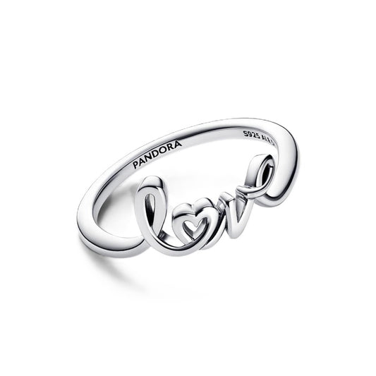 PANDORA JEWELRY Mod. HANDWRITTEN LOVE RING