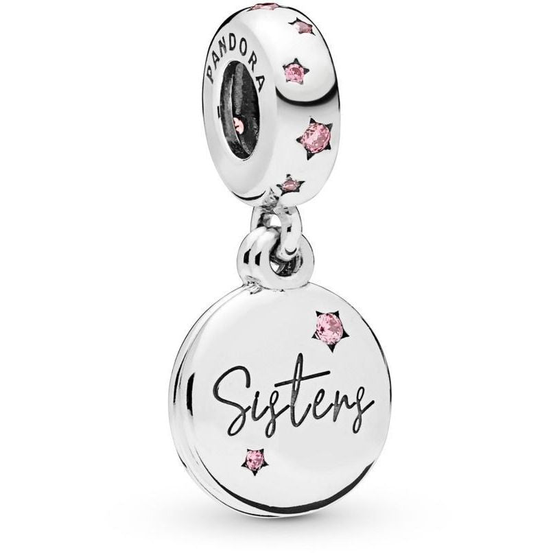 PANDORA Mod. FOREVER SISTERS DANGLE CHARM Jewel,JEWELRY,Lady