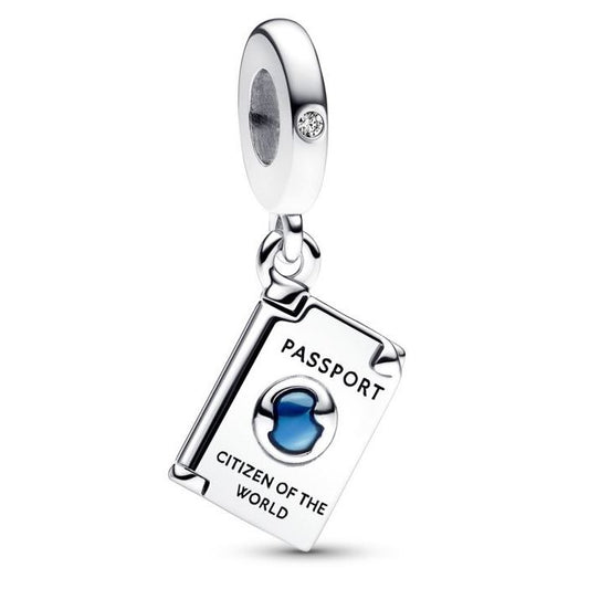 PANDORA Mod. OPENABLE PASSPORT DANGLE CHARM