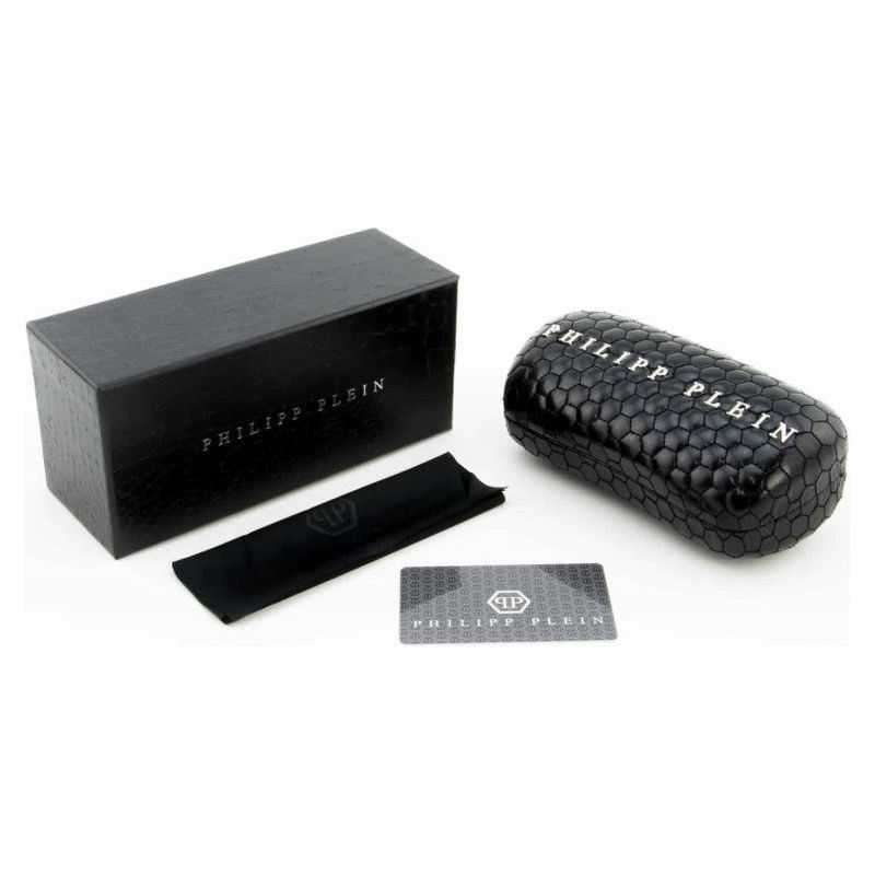 PHILIPP PLEIN SUNGLASSES Mod. SPP048M SHINY PALLADIUM SUNGLASSES & EYEWEAR
